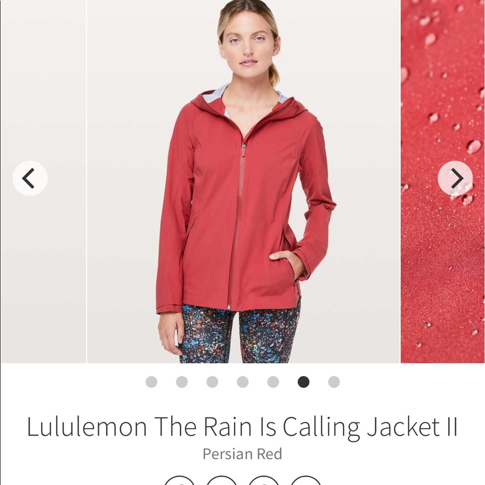 Lululemon The Rain Is Calling Jacket II - NWT